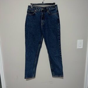 High Waisted blue straight jeans ZARA USA 6